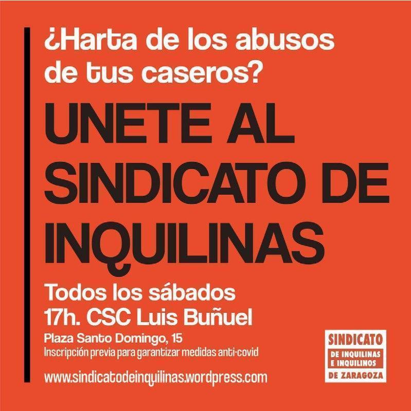 Únete al Sindicato de Inquilinas