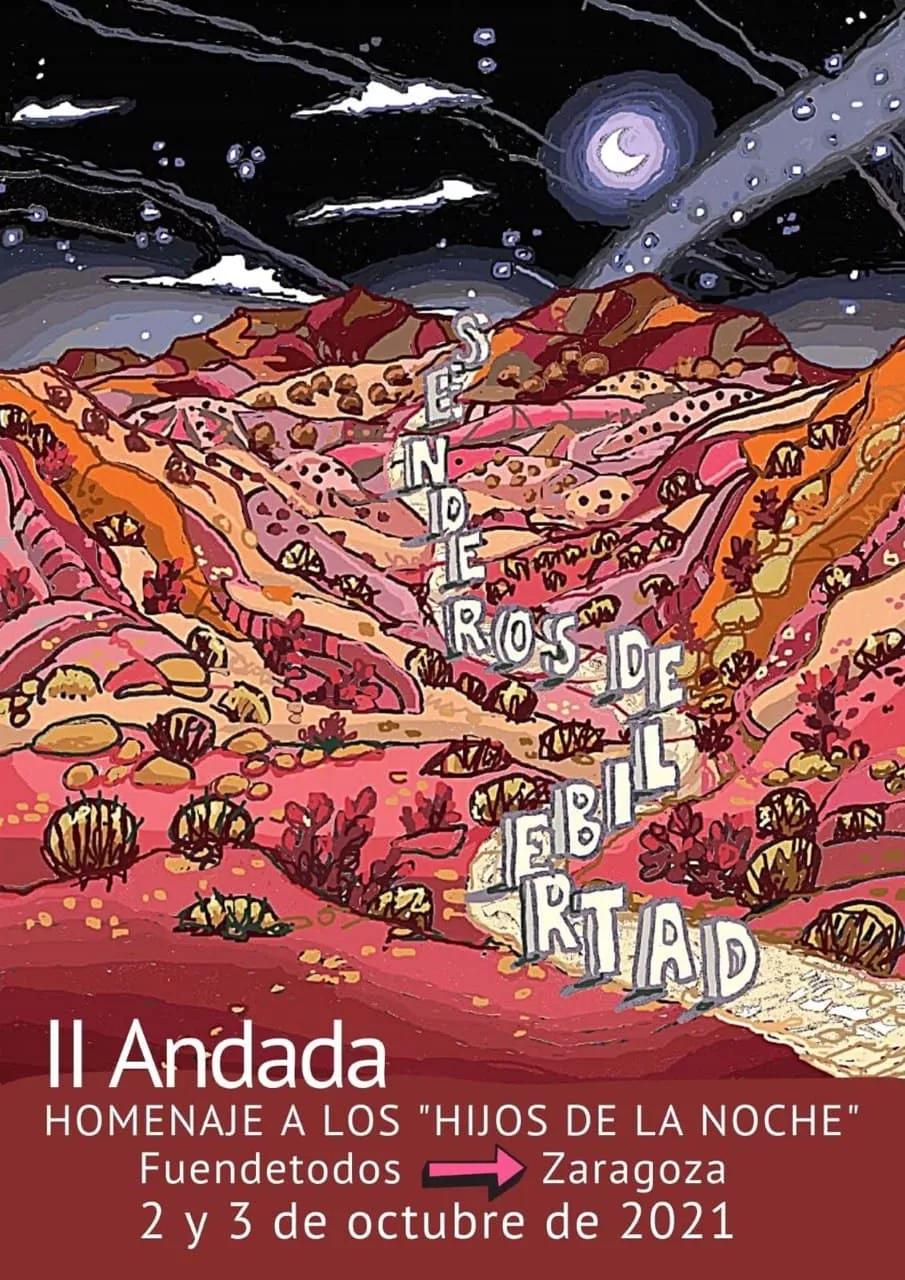 II Andada, homenaje a los "hijos de la noche"