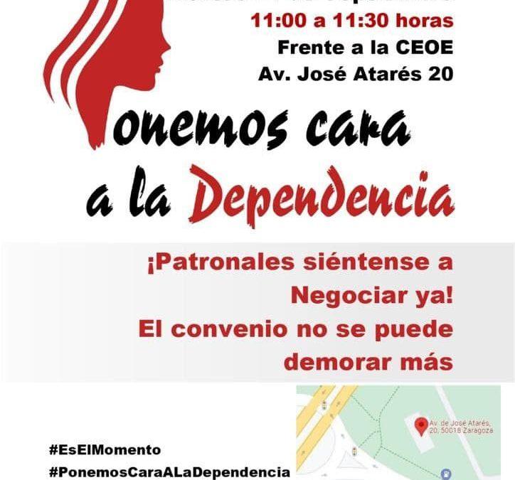 Concentración ‘Ponemos cara a la dependencia’