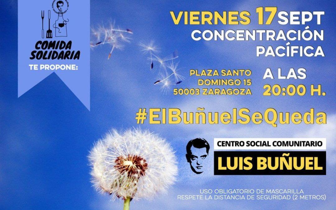 Concentración pacífica: El Buñuel se queda