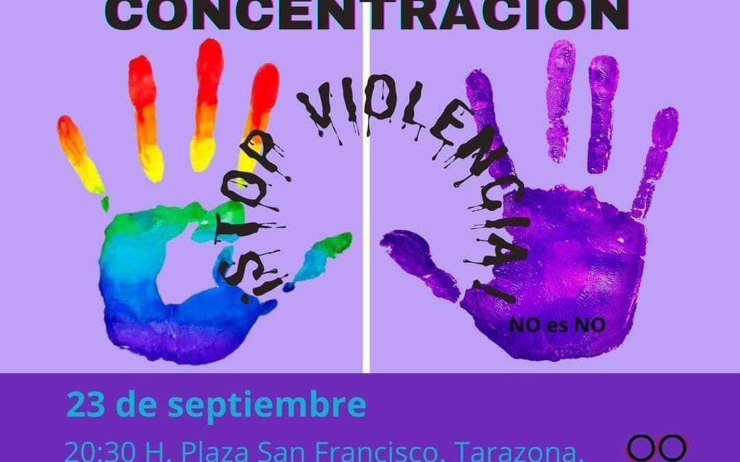 Concentración Stop Violencia, NO es NO
