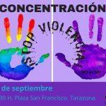 Concentración Stop Violencia, NO es NO