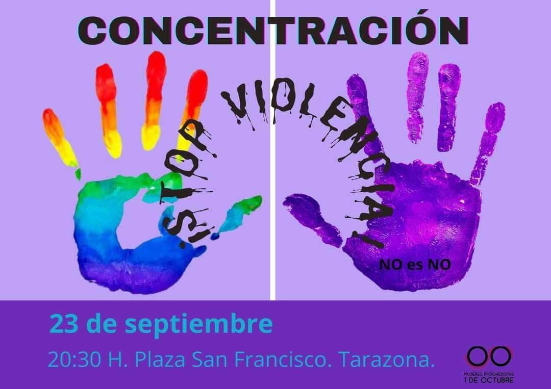 Concentración Stop Violencia, NO es NO