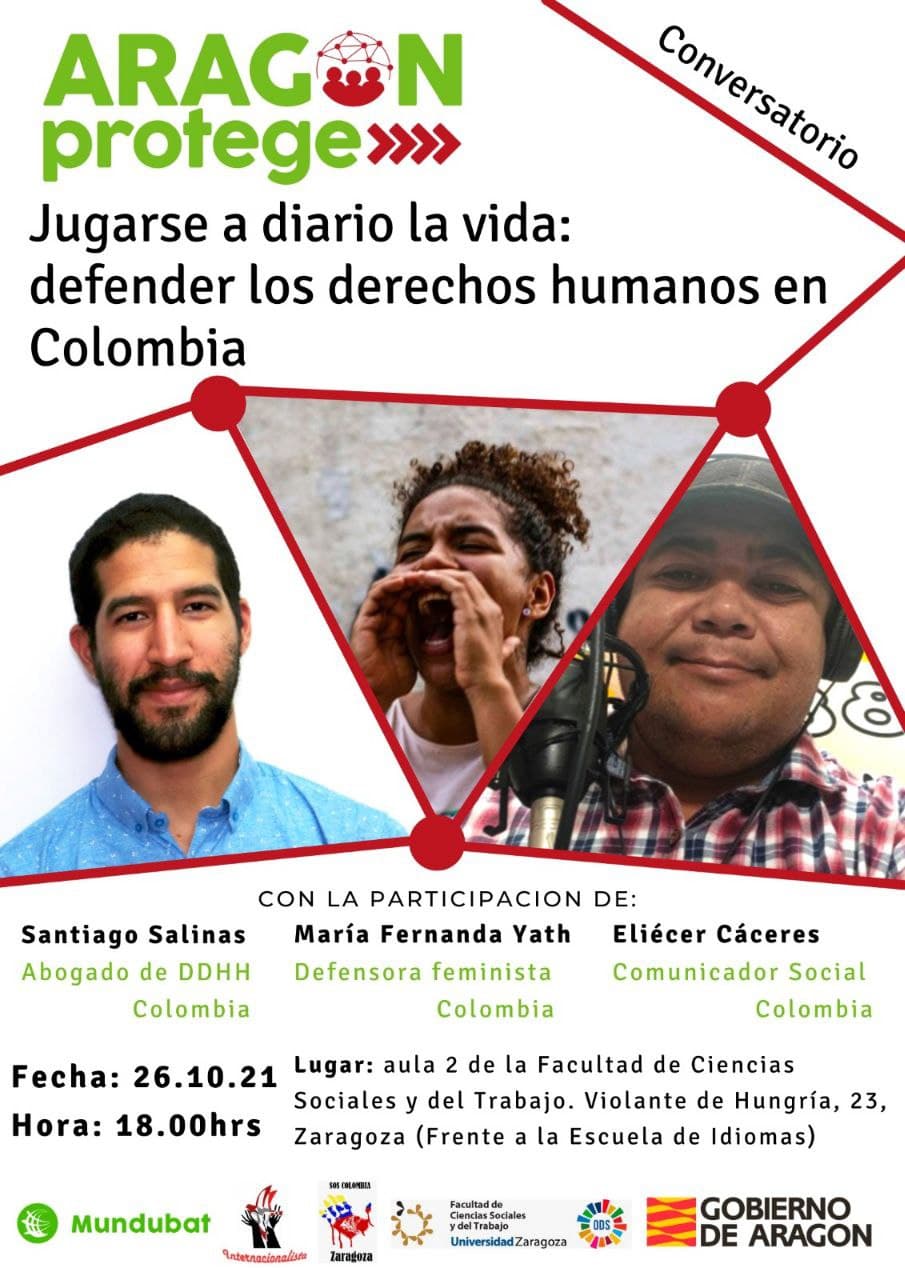 Jugarse a diario la vida: defender los derechos humanos en Colombia