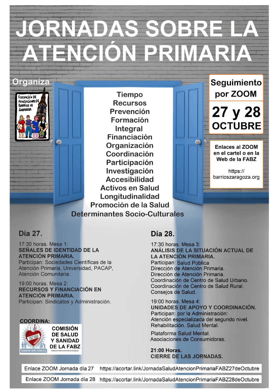 Jornadas sobre la Atención Primaria