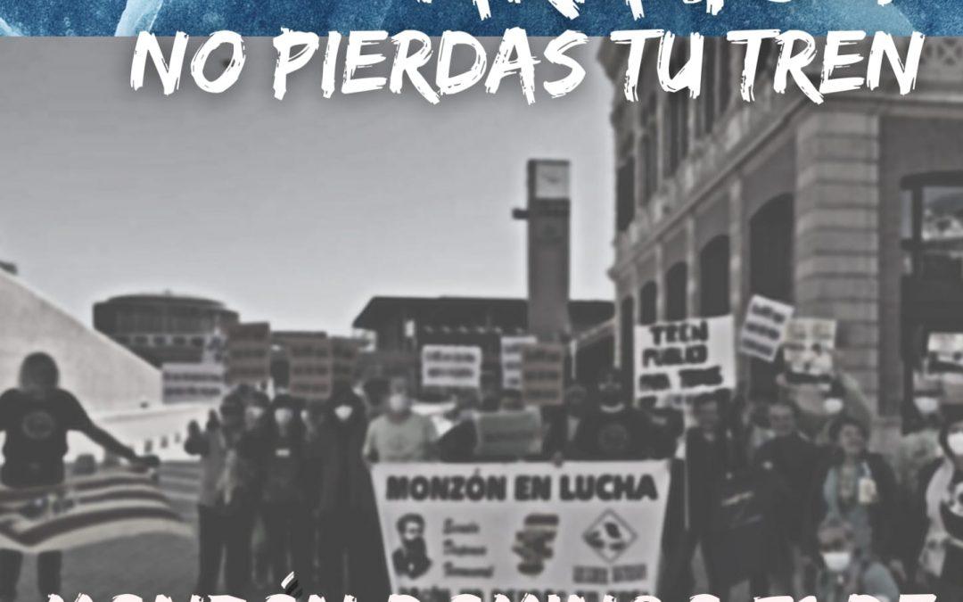 Monzón: Aragón no pierdas tu tren