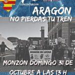 Monzón: Aragón no pierdas tu tren