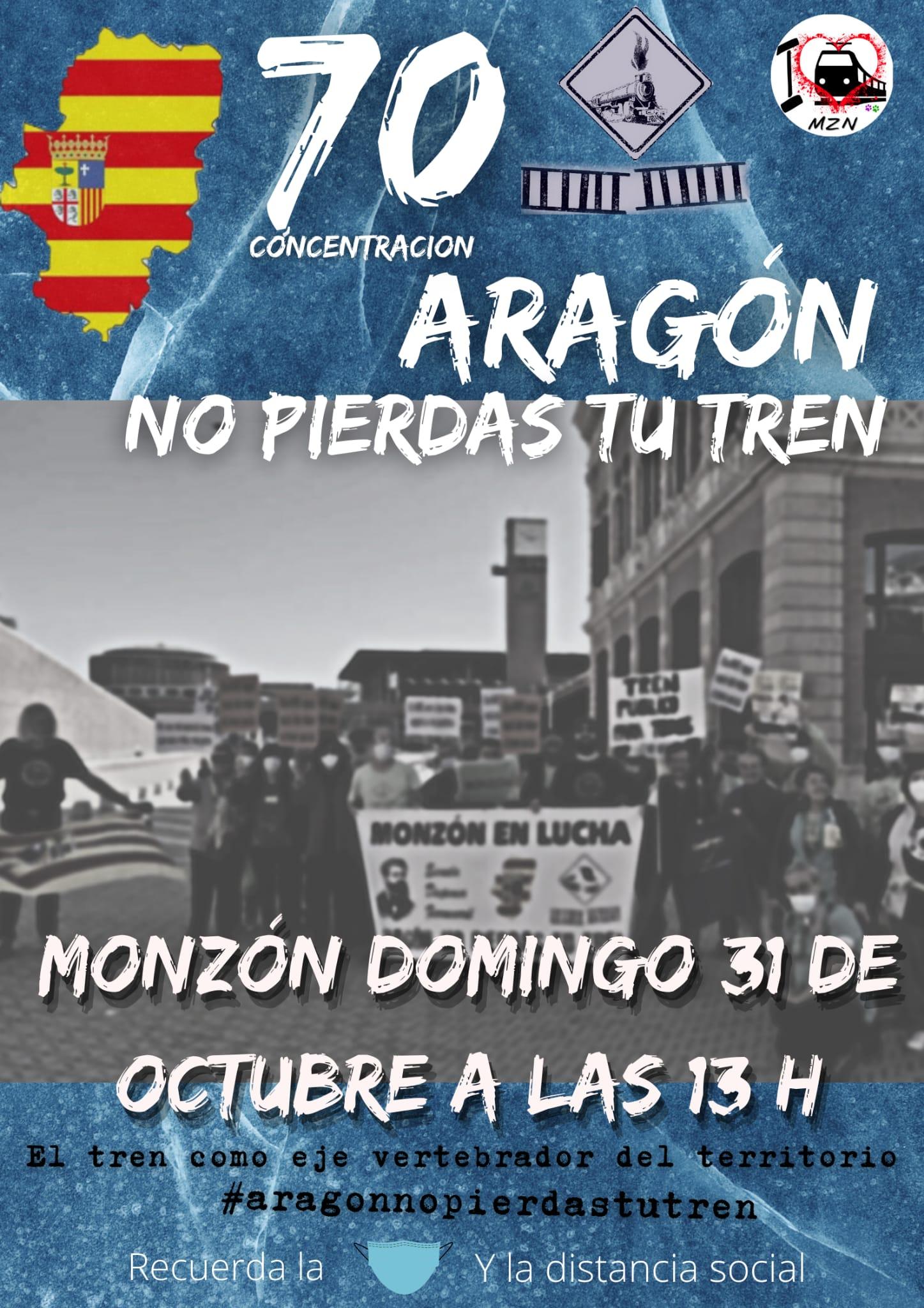 Monzón: Aragón no pierdas tu tren
