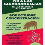 Concentración: No a las macrogranjas