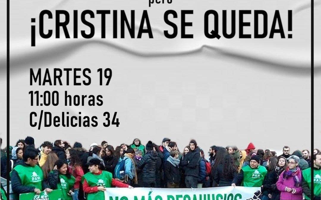 Sareb desahucia pero ¡Cristina se queda!