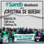 Sareb desahucia pero ¡Cristina se queda!