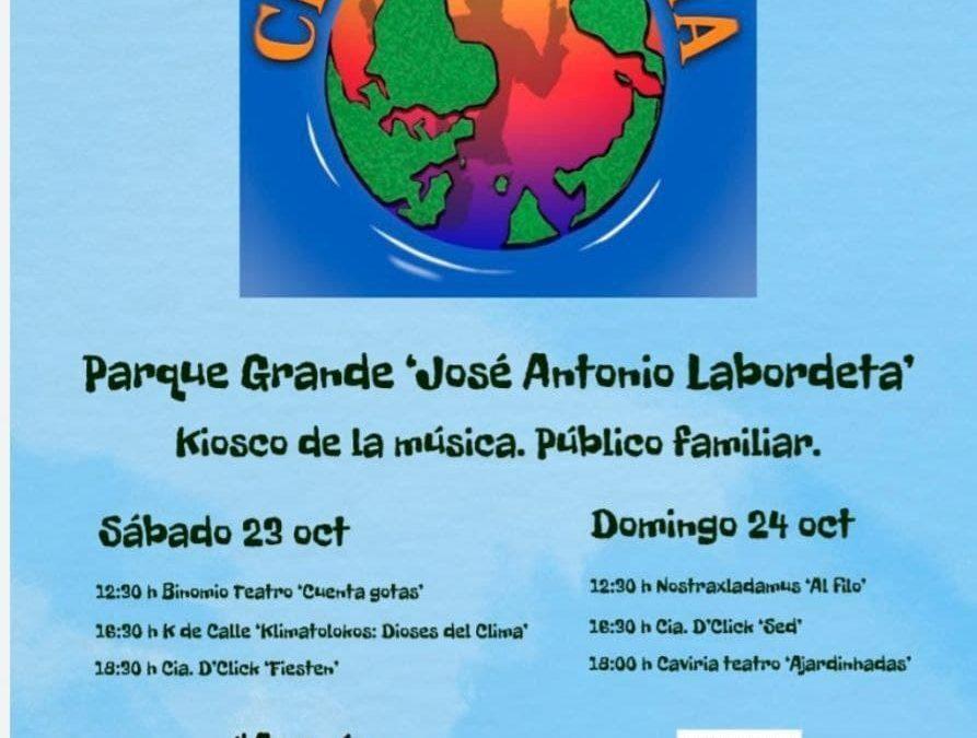 Festival de artes escénicas Climatica Cambia