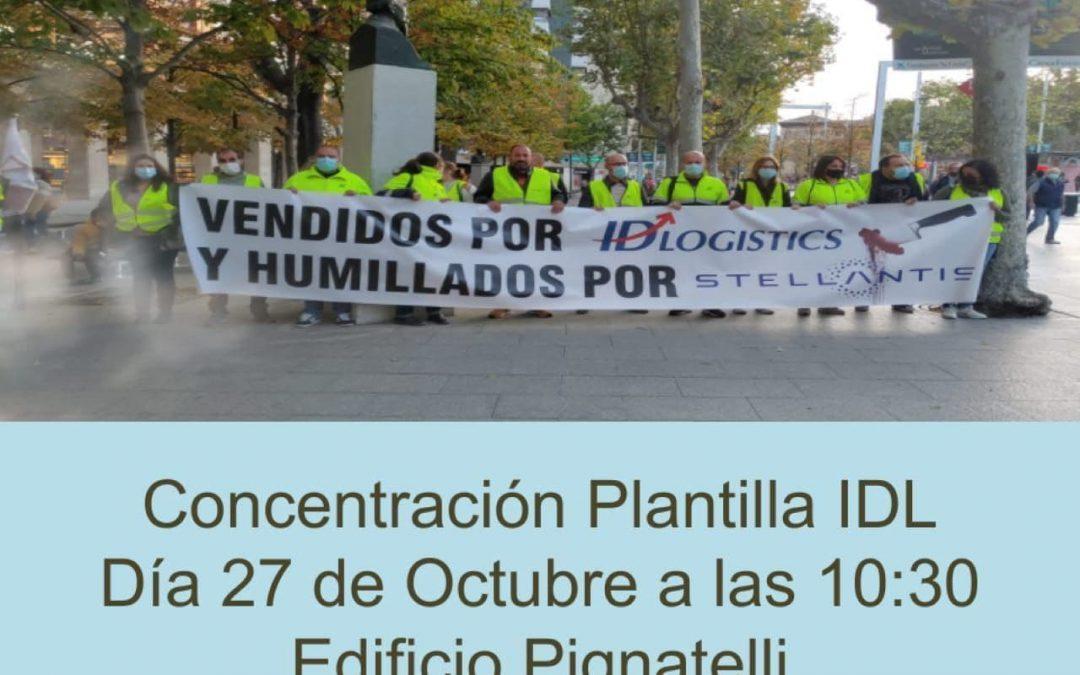 Concentración plantilla IDL