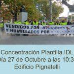 Concentración plantilla IDL