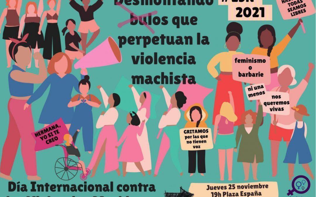 25N «Desmontando bulos que perpetúan la violencia machista»: Zaragoza