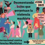 25N "Desmontando bulos que perpetúan la violencia machista": Zaragoza