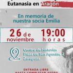 Charla "Aplicación de la Ley de Eutanasia en Aragón"