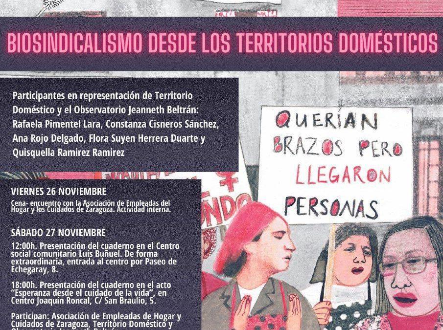 Biosindicalismo desde los territorios domésticos