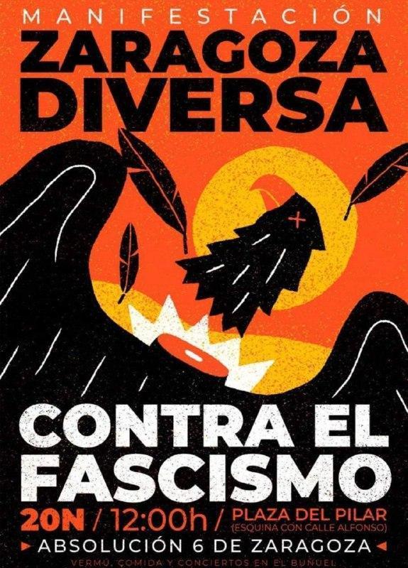 Manifestación 20N contra el fascismo