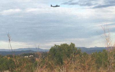 ‘No a las Guerras de Ejea y Pueblos’ vuelve a denunciar continuas maniobras en el Polígono de las Bardenas y pide su cierre