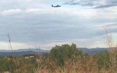 ‘No a las Guerras de Ejea y Pueblos’ vuelve a denunciar continuas maniobras en el Polígono de las Bardenas y pide su cierre