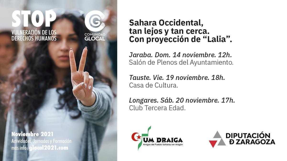 Sahara Occidental, tan lejos y tan cerca. Con proyección de "Laila"