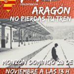 Aragón no pierdas tu tren: Monzón