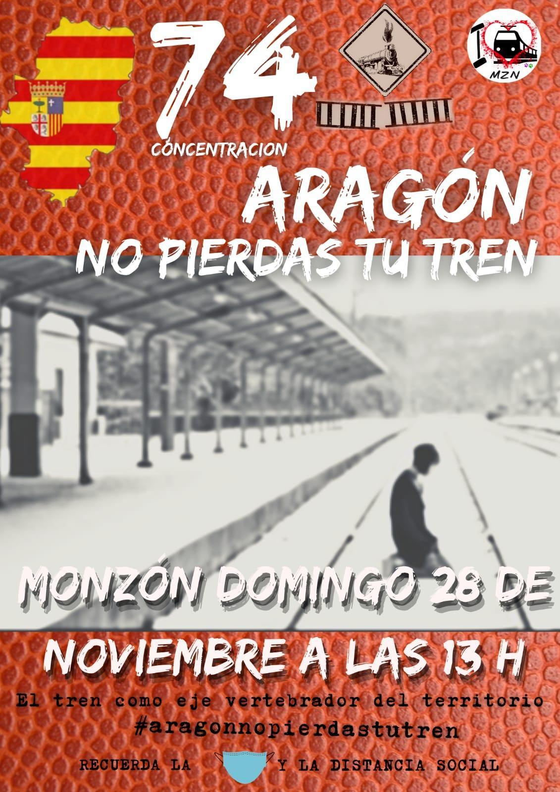 Aragón no pierdas tu tren: Monzón