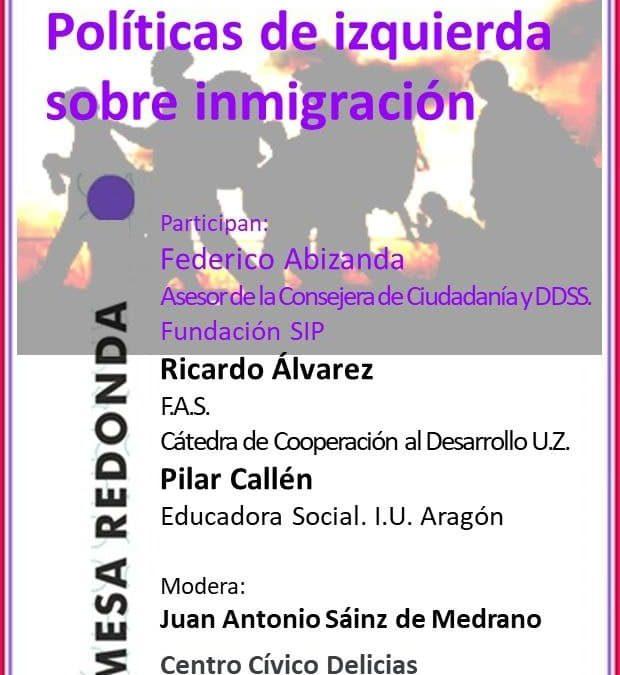 Charla: Políticas de izquierda sobre inmigración