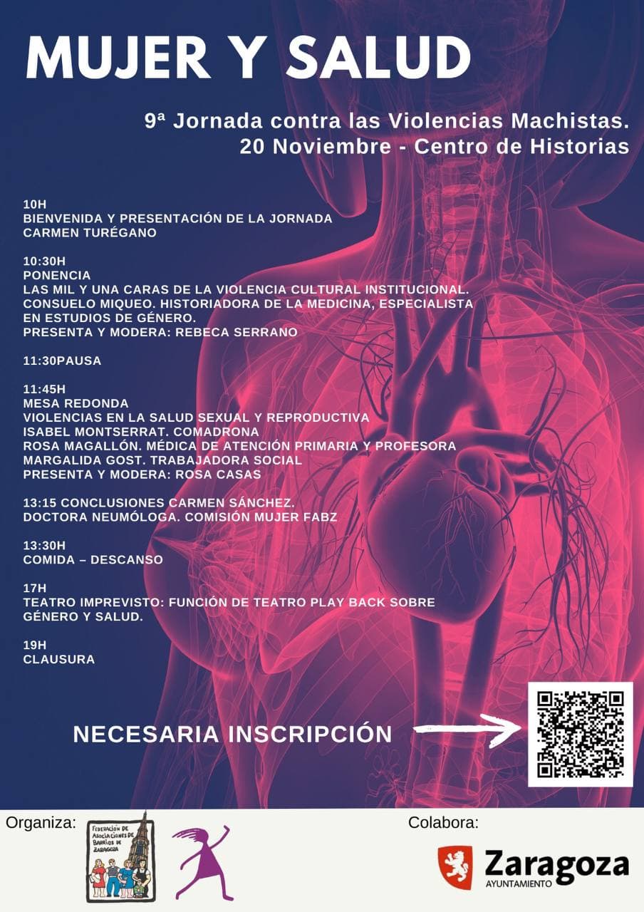 9ª Jornada contra las Violencias Machistas: Mujer y Salud