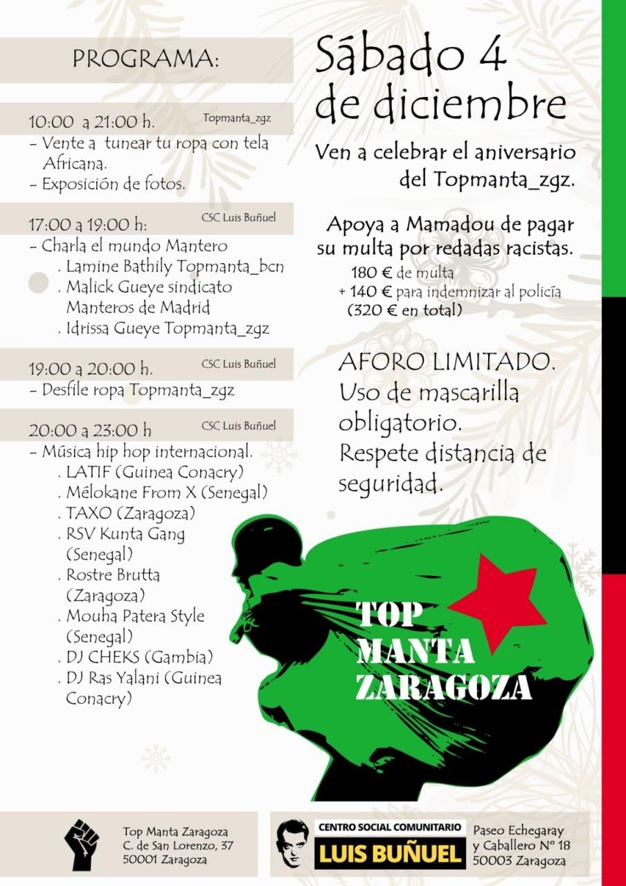 Aniversario del Top Manta
