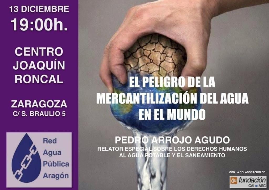 El peligro de la mercantilización del agua