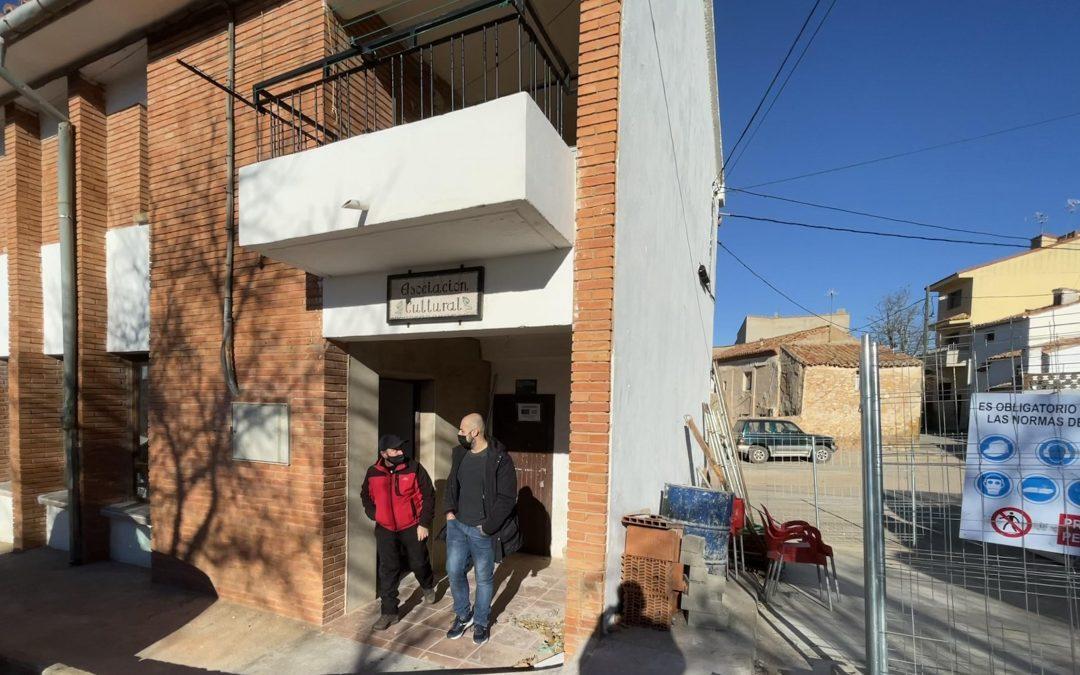 Ganar Teruel denuncia la demora en las obras del teleclub de Castralvo