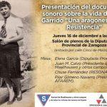 Presentación del documental sonoro sobre Elisa Garrido