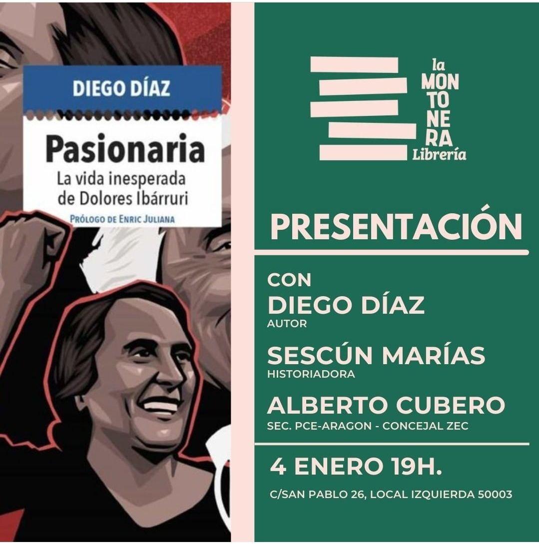 Presentación del libro "Pasionaria. La vida inesperada de Dolores Ibárruri"