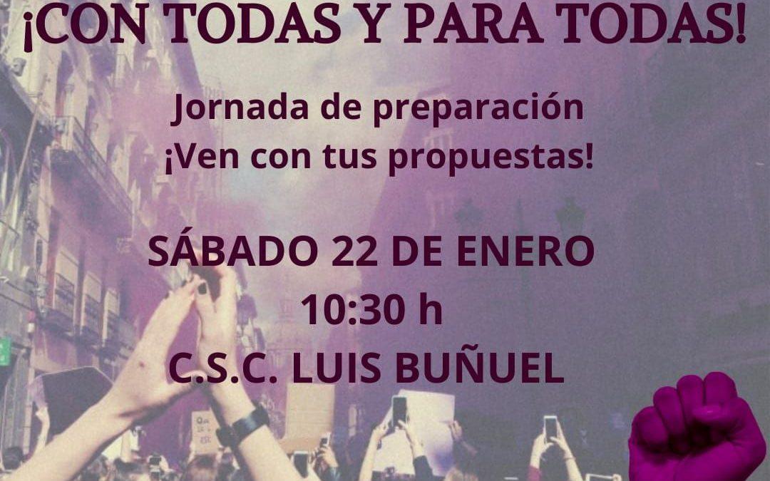 Jornada de preparación ‘Con todas y para todas’