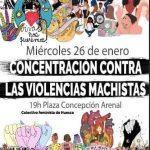Concentración contra las violencias machistas