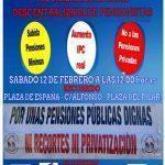 Manifestación de pensionistas