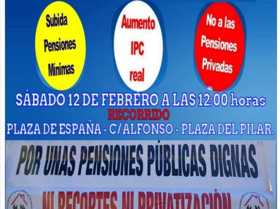 Manifestación de pensionistas
