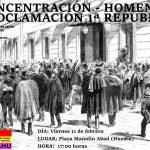 Concentración - homenaje Proclamación 1ª República