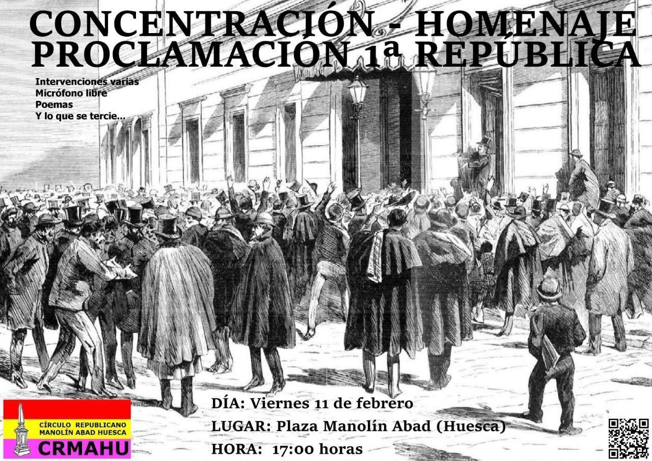 Concentración - homenaje Proclamación 1ª República