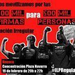 Movilización por las 500 mil personas en situación "irregular"