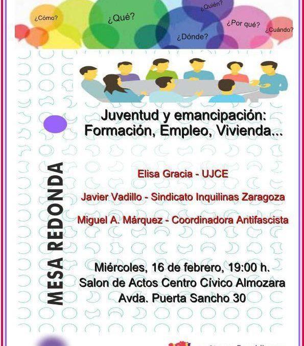 Juventud y emancipación: formación, empleo, vivienda…