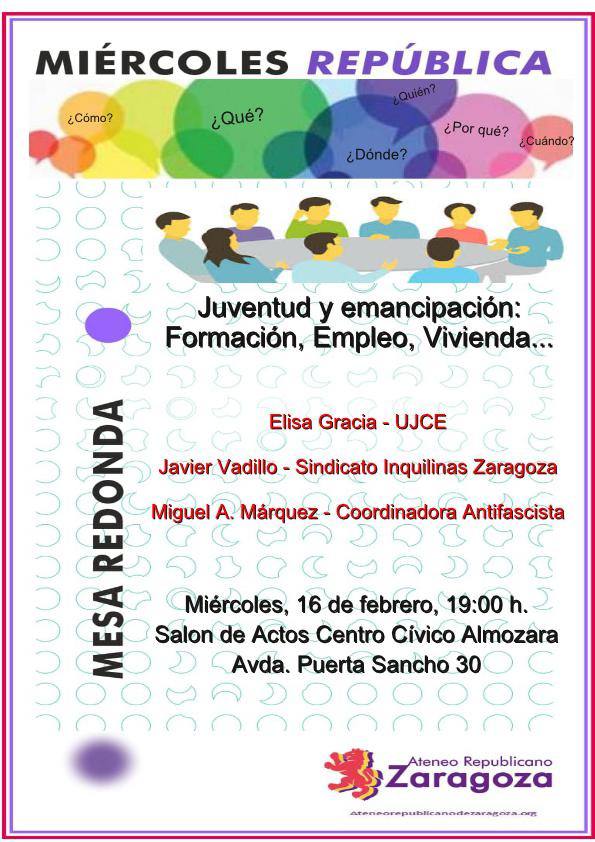 Juventud y emancipación: formación, empleo, vivienda...