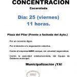 Cacerolada por la negociación colectiva