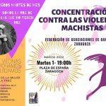 Concentración contra las violencias machistas