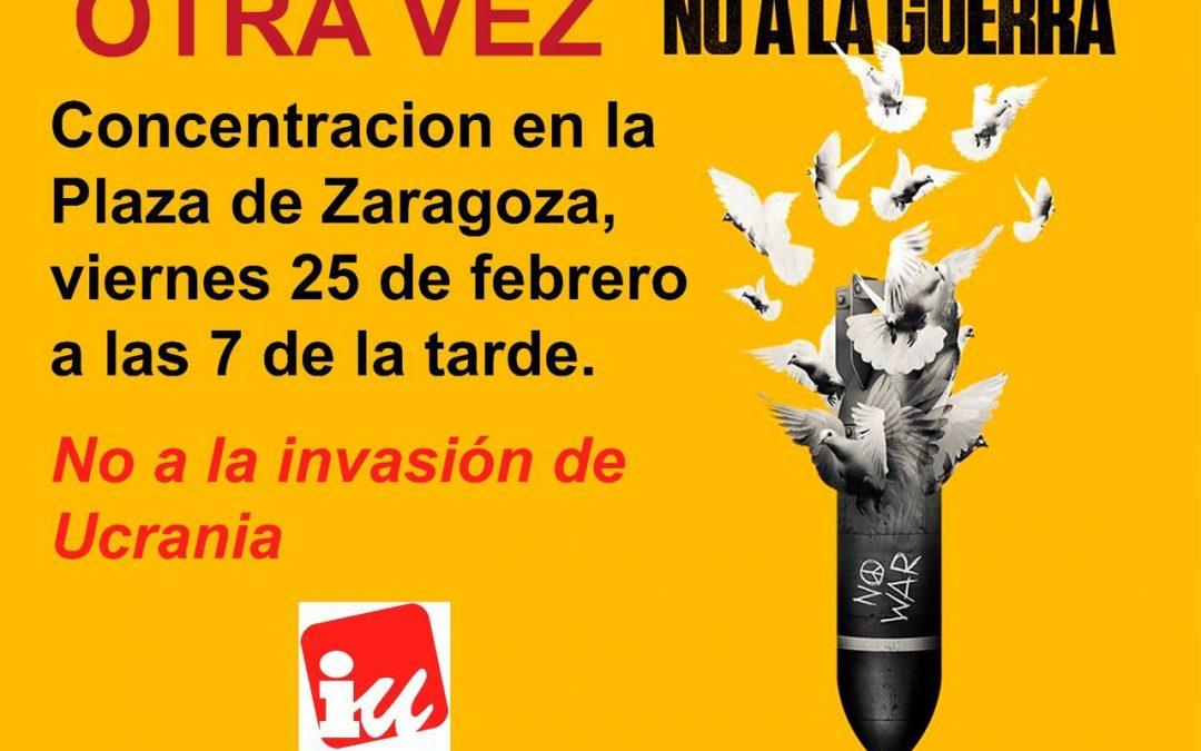 Concentración contra la Guerra en Ucrania