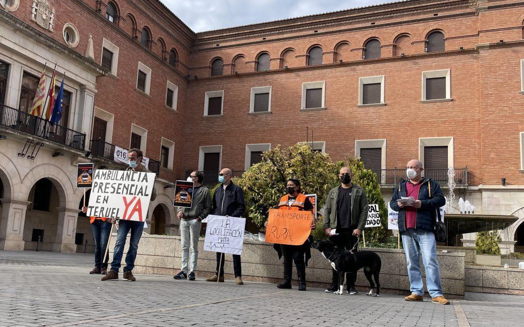 Ganar Teruel llevará al Pleno del Ayuntamiento la Internalización pública del Servicio de Transporte Sanitario y la recuperación de vehículos