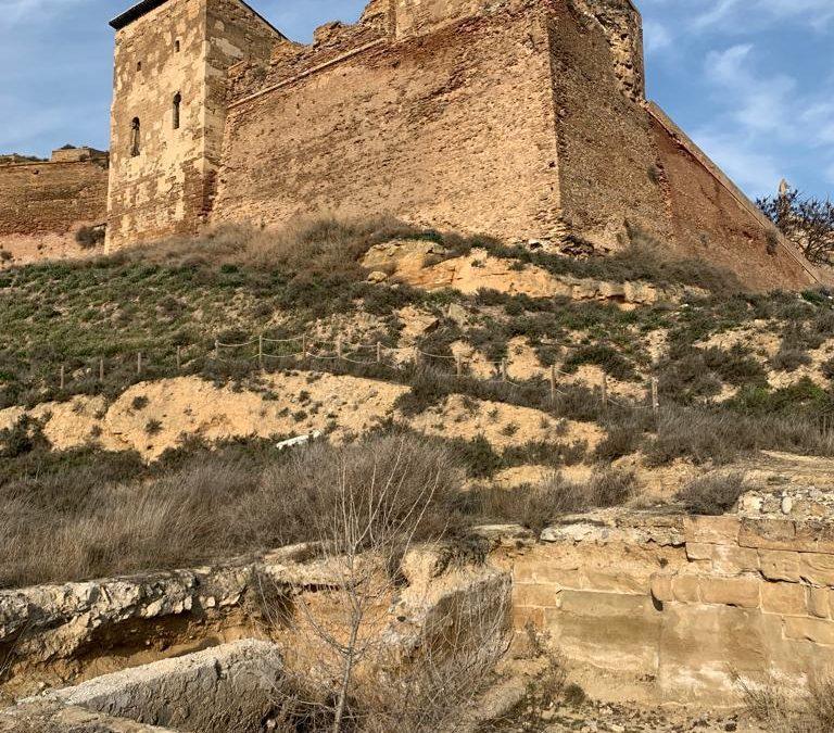 Cambiar Monzón pide que el yacimiento arqueológico de la iglesia de San Juan sea acondicionado y declarado Bien de Interés Cultural