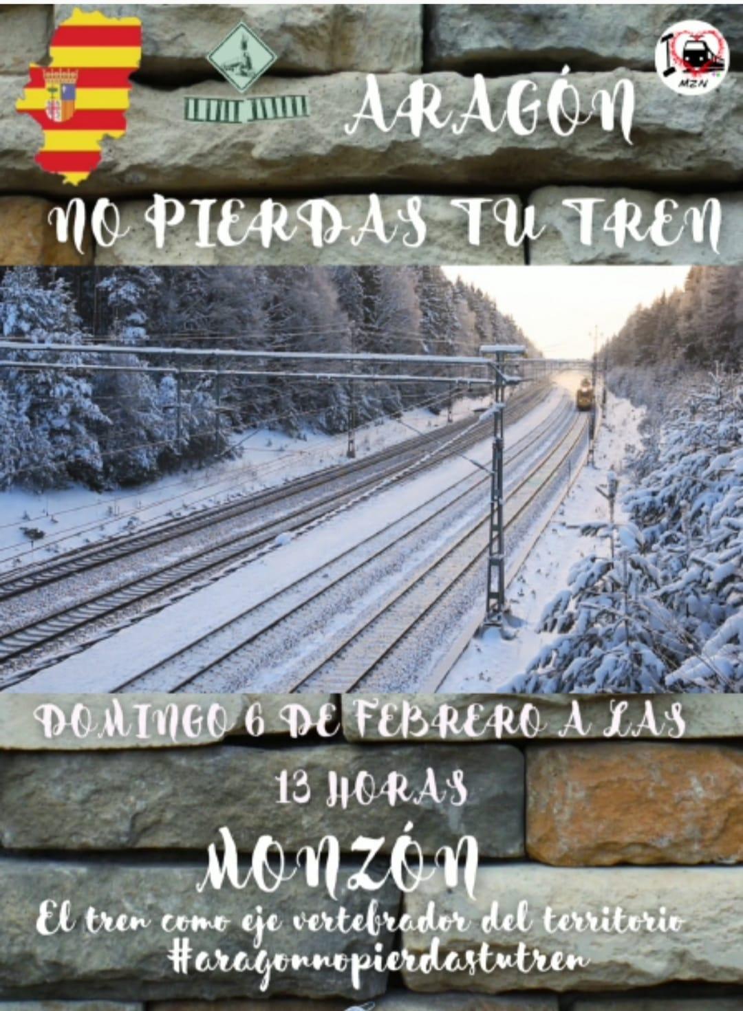 Aragón no pierdas tu tren: Monzón